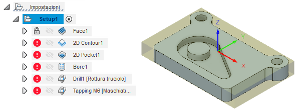 protected operation toolpath after model change
