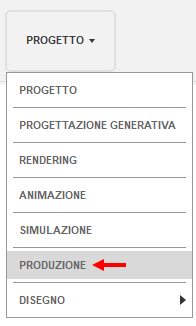 Area di lavoro Produzione