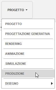 workspace menu