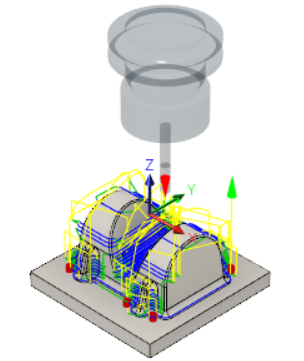 calculated toolpath