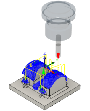 calculated toolpath