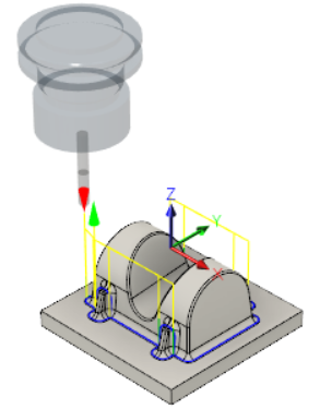 calculated toolpath