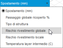 Results menu