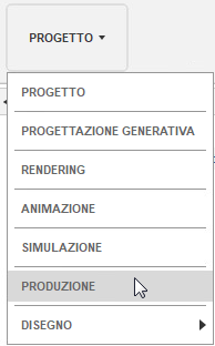 workspace menu