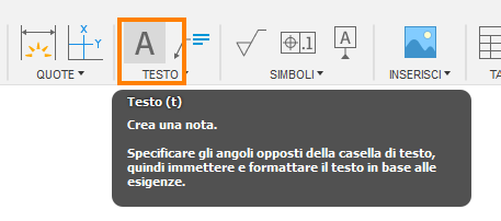 text toolbar - text tool