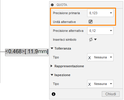 modify dimension properties