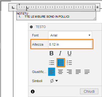 text toolbar - text tool