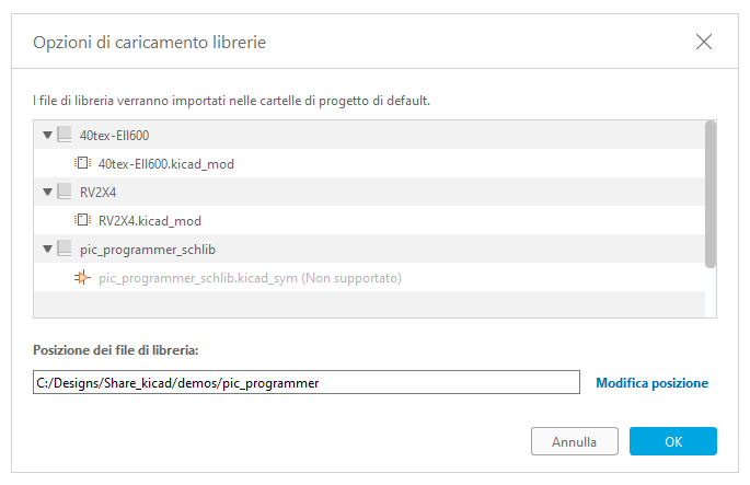 Kicad libraries upload