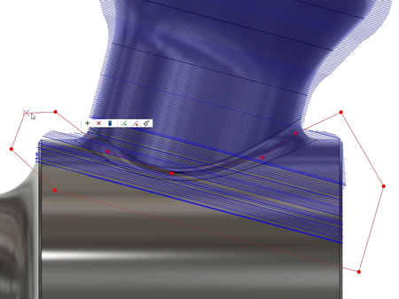 toolpath modifications