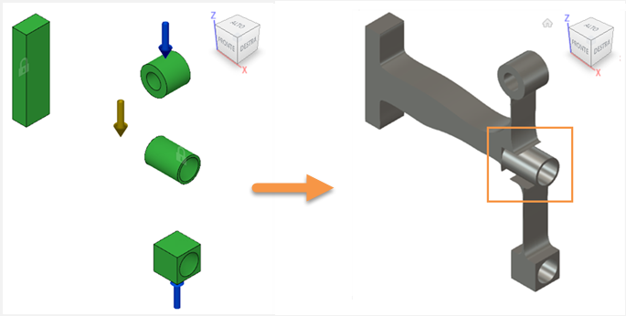 2.5-axis milling - cylinder preserves and the outcome