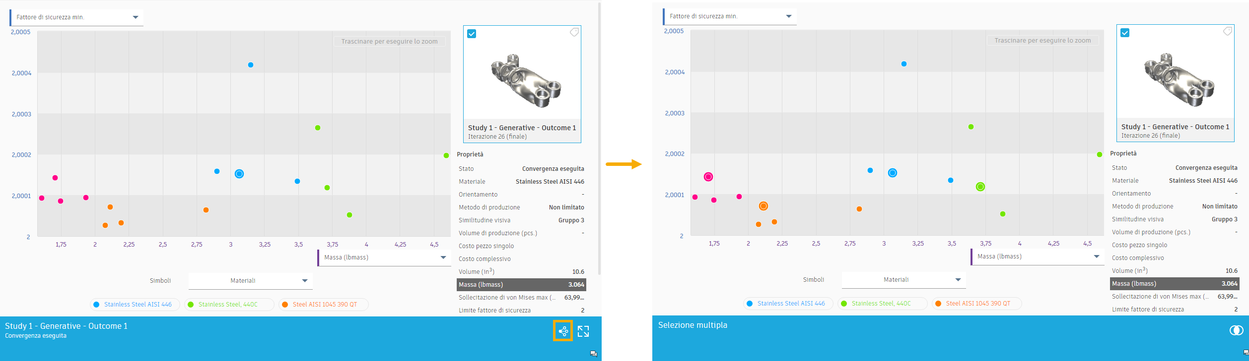 click find similar on the outcome card