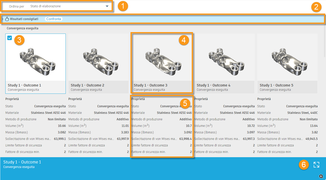 properties view ui overview