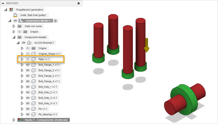 browser - hide plate