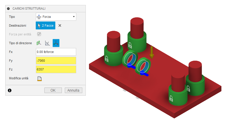 edit structural load dialog - load case 3
