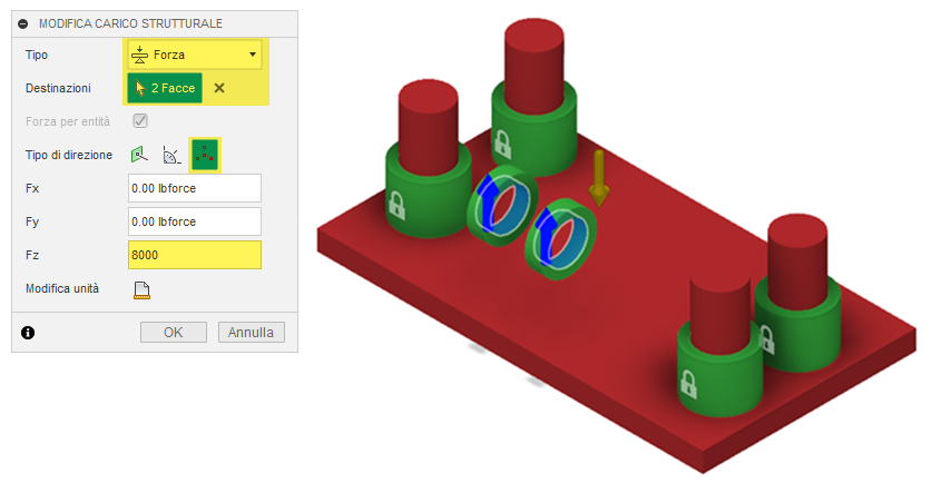 structural loads dialog - with example