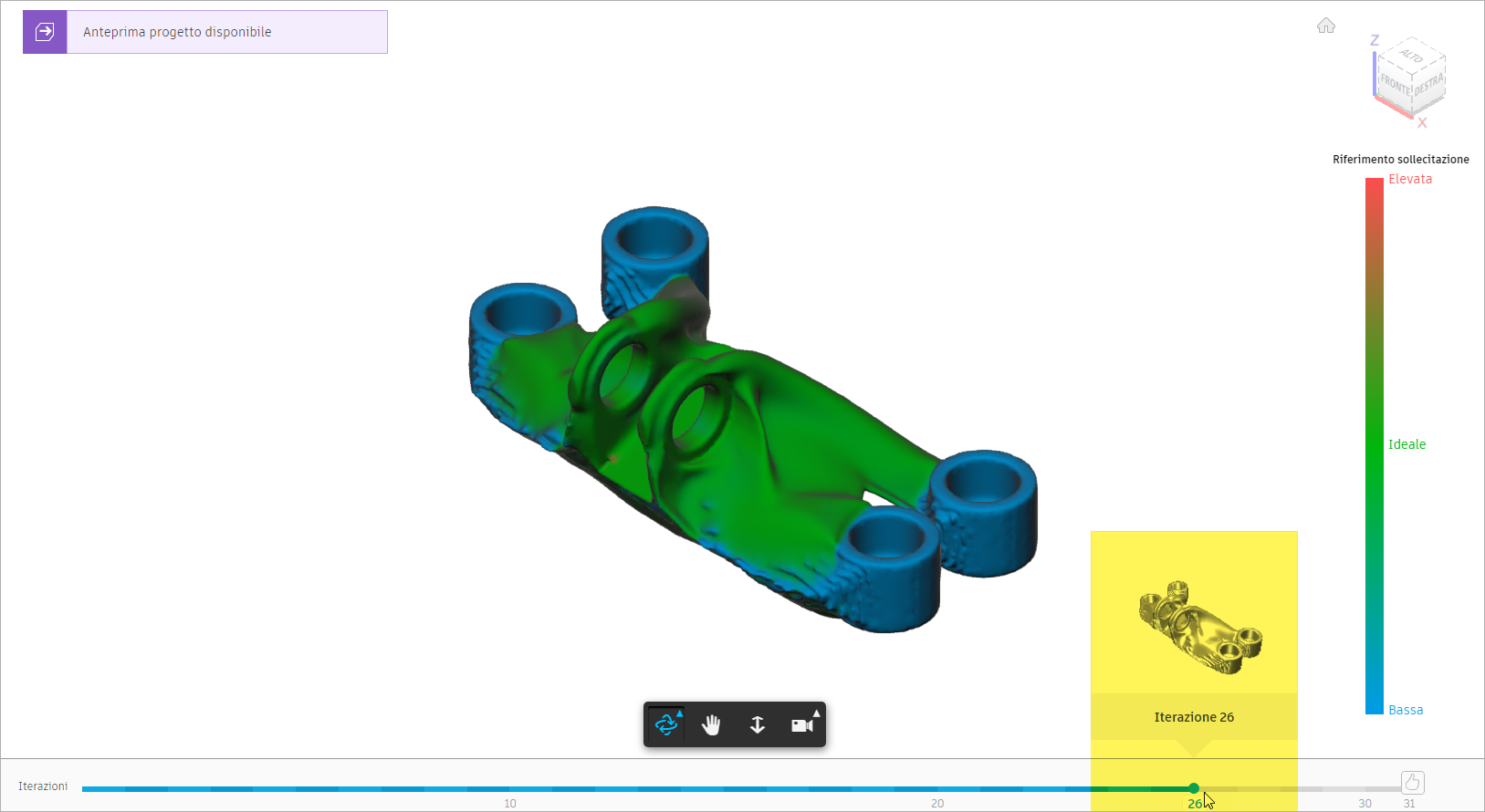 stress distribution iteration 26