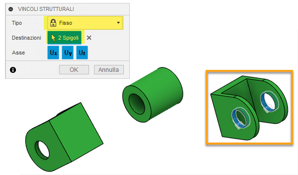 structural constraints dialog