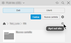 Open il client Web di Fusion