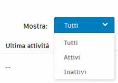 filter archived projects