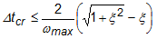 stable time increment