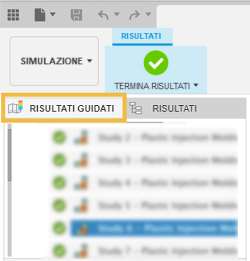 guided results tab