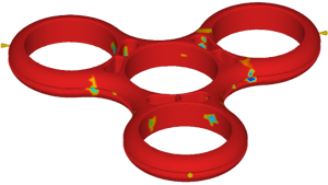 solidified plastic ej