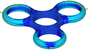 solidified plastic eof