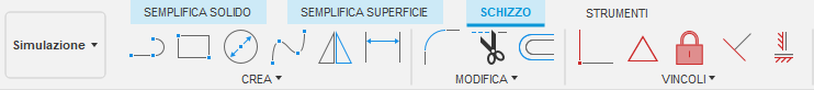 simulation workspace - simplify tabs