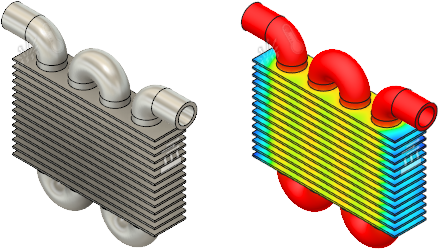 Radiator temperature results