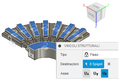 uz constraint