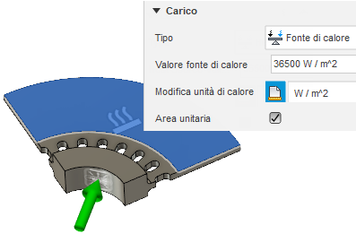 brake pad contact face