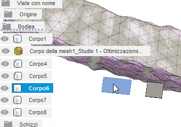 elimina corpi