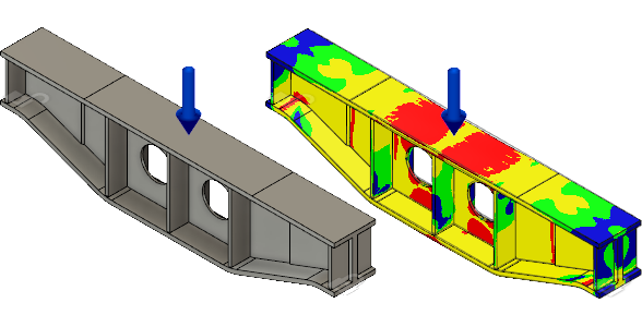 support beam geometry