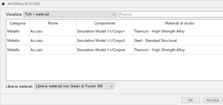 select materials