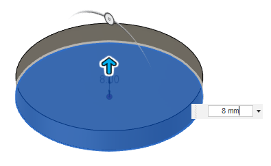 estrusione di un cerchio