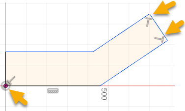 create perpendicular constraints