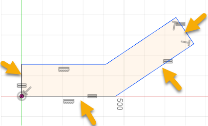 create equal constraints