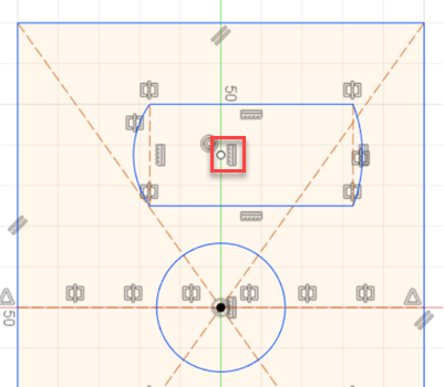 horizontal/vertical icon applied