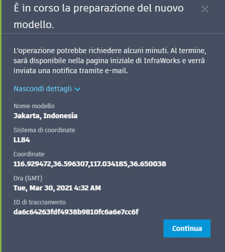 Model Builder Confirm