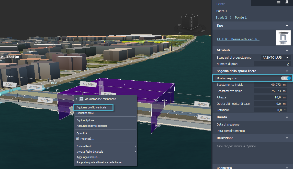 Aggiornare il profilo verticale