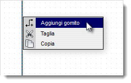 Aggiunta di un gomito di transizione