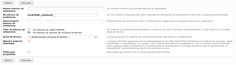 Define a workspace picklist