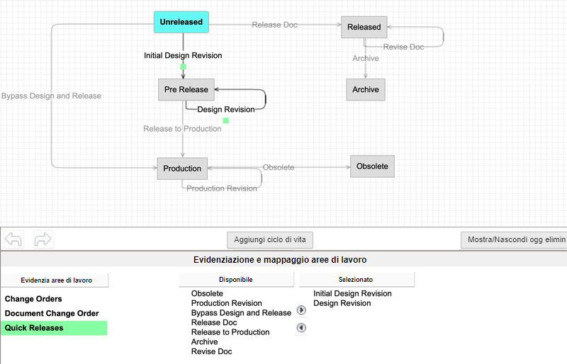Workspace Highlight and Mapping