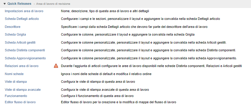 Quick Releases - Revisioning Workspace