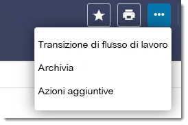 additional actions menu