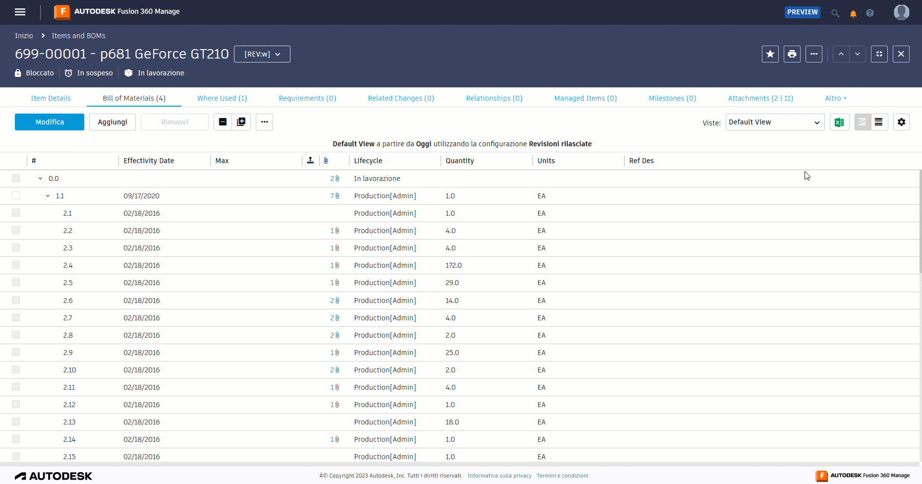 bom compare excel export