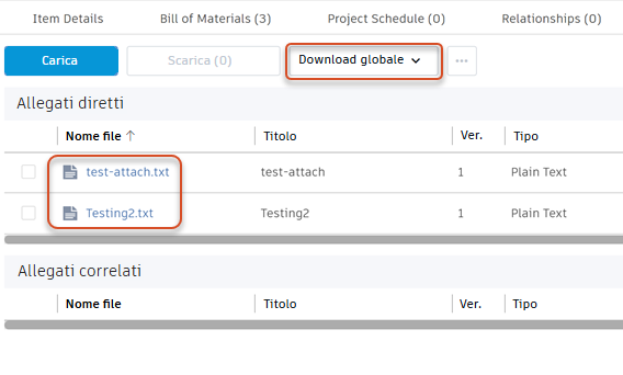 attachments download