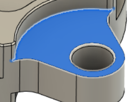 開いたポケットの選択