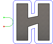 コンピュータ補正タイプ - プレビューの図