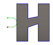 オフ補正タイプ - プレビューの図